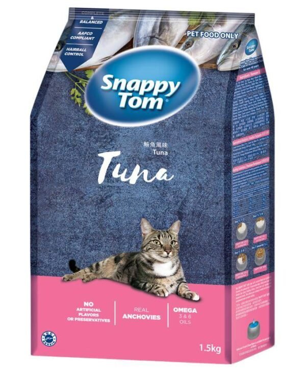 snappy tom dry cat food review